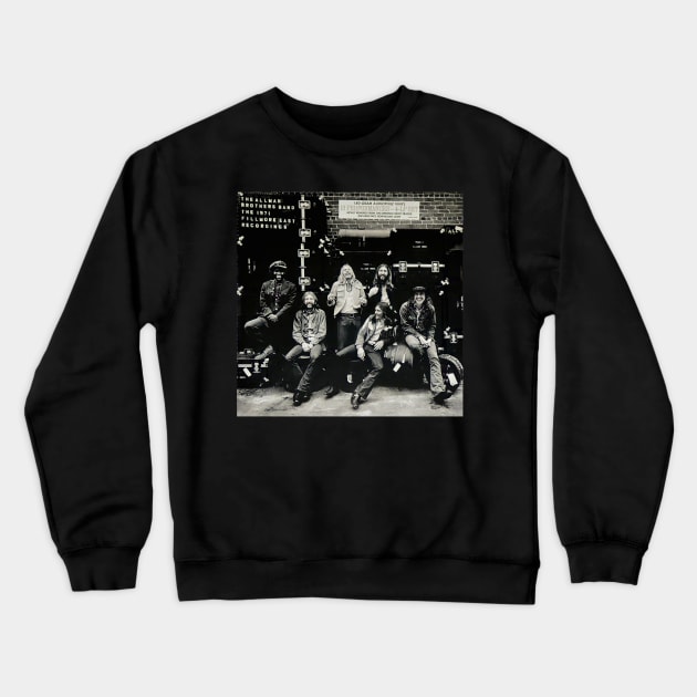 Allman brother Crewneck Sweatshirt by kirilam